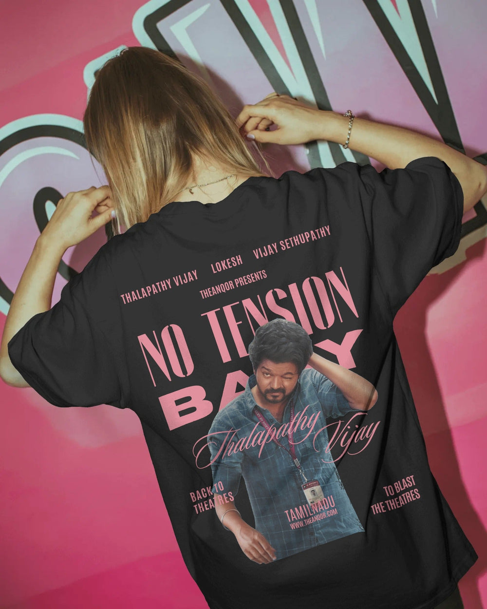 Thalapathy Vijay Oversized T-Shirts for Fans | 699₹