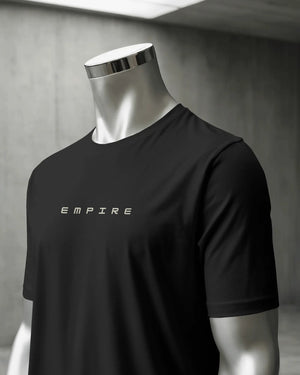 Thalapathy Empire - Black Classic Crew T-Shirt