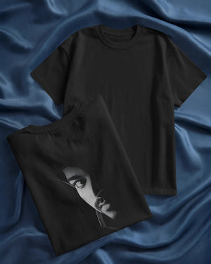 Thalapathy Black Silhouette Classic Crew Tee