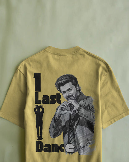 One Last Dance - Yellow Classic Crew Tee