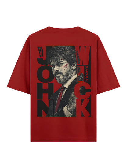 Thalapathy John Wick Edition - Oversized Tee