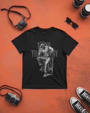 Ilaya Thalapathy Black- Classic Crew T-Shirt